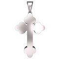 Stainless Steel Cross Pendant, 3/4" X 1.7mm Stainless Steel Cross Pendant, 3/4" X 1.7mm Stainles